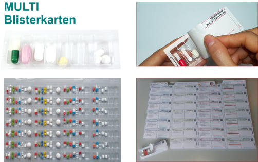 MULTI Blisterkarten